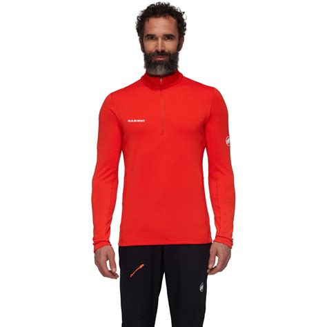 Mammut Aenergy Half Zip Midlayer Pullover Men - mammut red | BIKE24