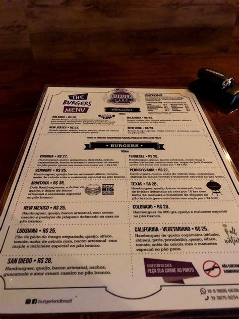Menu at BURGER LAND, Bhind