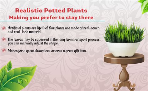 Buy Litleo SET of 3 Bonsai Artificial Plant with Pot (15 cm, Green ...