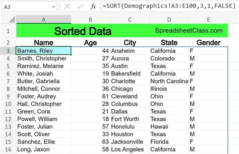 Image result for Sort Excel