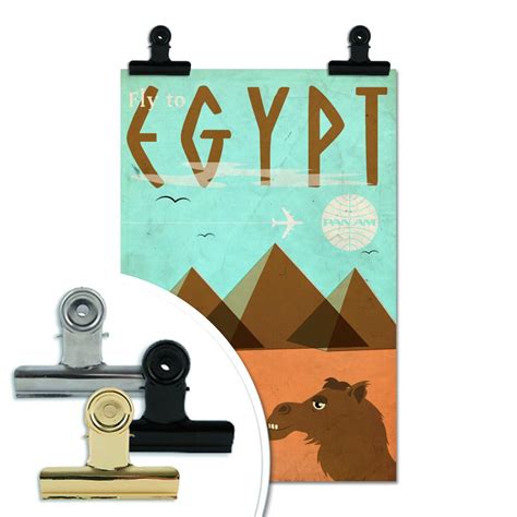 Poster PAN AM - Fly to Egypt | wall-art.com