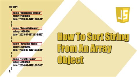 Image result for JavaScript Tutorial How to Sort a Multiple Arrays