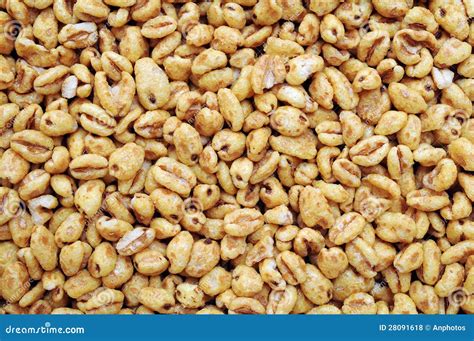 Puffed wheat cereal stock photo. Image of healthy, wheat - 28091618