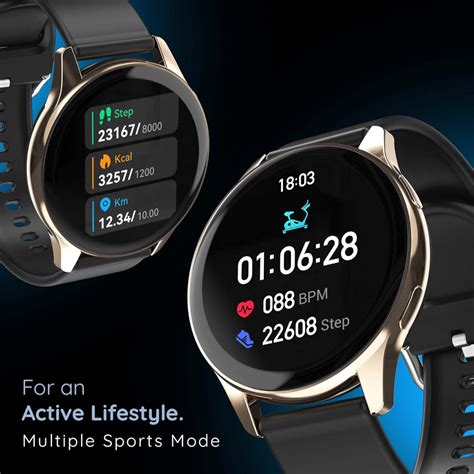Pebble Dart 1.28" Round HD Display, Bluetooth Calling, Voice Assitance ...