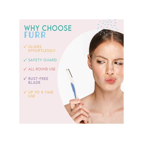 Pee Safe Advanced Nano-Coated Face Razor for Women 2 Pieces