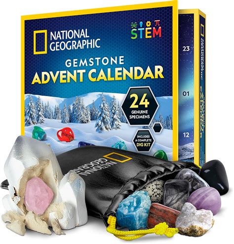 Blue Marble 2024 National Geographic Gemstones Advent Calendar - Advent ...