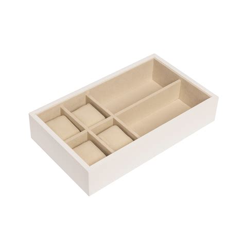 Stackable Jewelry Box (Silver) - Brouk & Co. - Touch of Modern