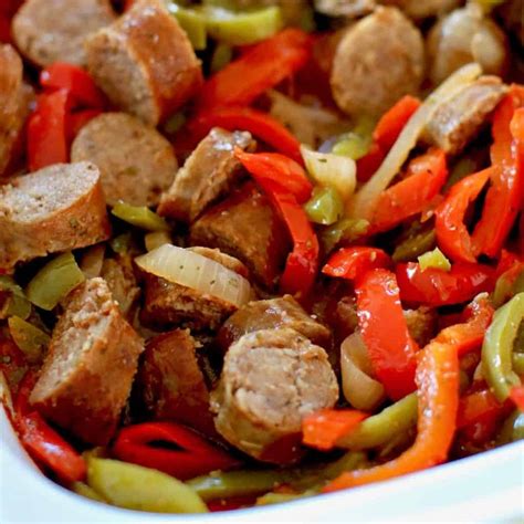 Johnsonville Sausage In Crock Pot at Ebony Heritage blog