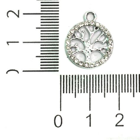 16mm Tree of Life Ad Stone Charms