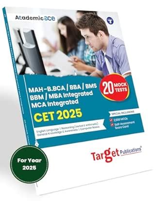 MAH CET BBA/BMS/BBM/B.BCA/MBA & MCA Integrated Exam Prep Book 2025