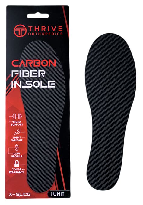 X-Glide Carbon Fiber Insoles | Rigid or Flexible | Carbon-Fiber Shoe Insert from $49.99 at ...