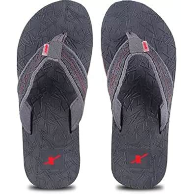 Buy SPARX Men SFG-114 Flip Flop(SF0114G) (Dark Grey Red, numeric_9) at ...