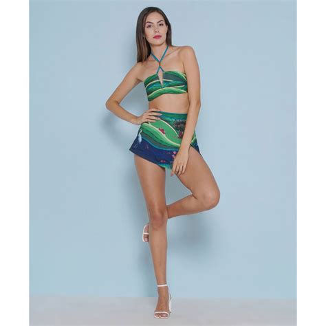 Marlen Bikini Skirt Set – Limerick by Abirr n' Nanki