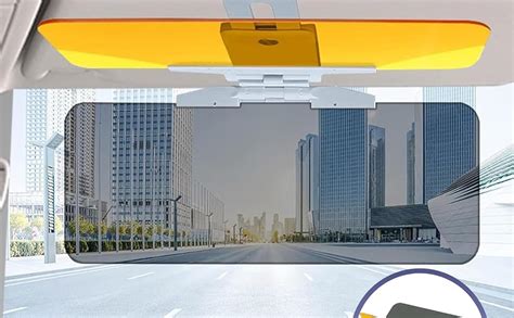 SHREE HANS CREATION Car Sun Visor Extender Anti Glare Blocker HD Day ...