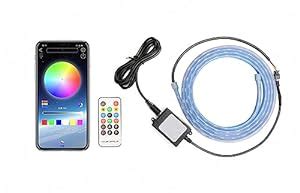 MIZZEO Car Led Lights Exterior Car Hood Light Strip RGB Daytime Running ...