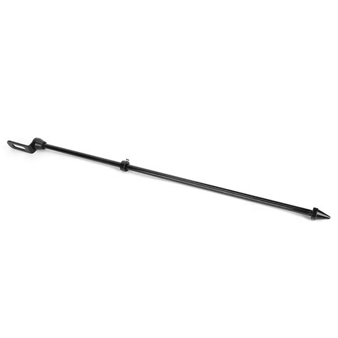 Black Motorcycle Auto Flagpole Rear Luggage Rack | Ubuy India