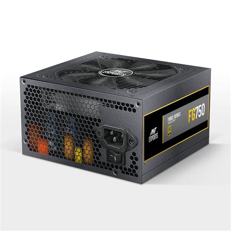 ANT ESPORTS FG750 V2 80 PLUS GOLD CERTIFIED MODULAR GAMING POWER SUPPL