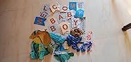 Party Propz Baby Boy Welcome Home Decoration Kit - Large 47 Pcs ...