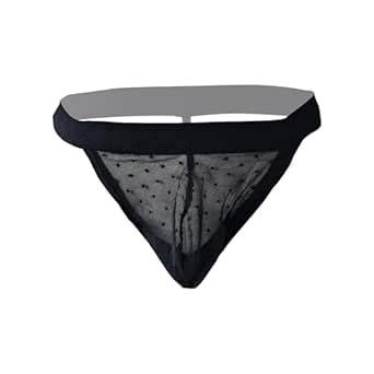 Buy Ribald The Neech Men's Net G String Thongs Briefs (in, Alpha, S, BK ...