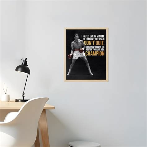 AMERICAN LUXURY GIFTS Motivational Boxing Wall Art India | Ubuy
