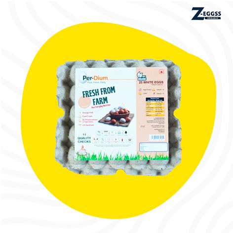 Per-Dium White Eggs – Zeggss Organic