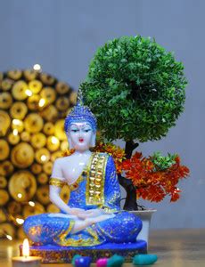 Flipkart Perfect Homes Beautiful Meditating Lord Gautam Buddha With One ...