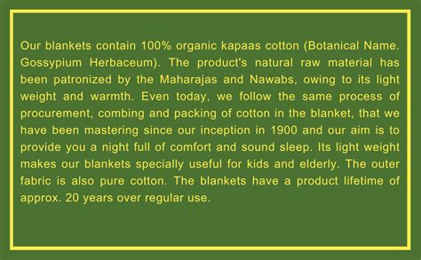 Buy GPGP Pure Kapaas Rui Cotton Blanket Quilt Rajai for Bedroom for ...