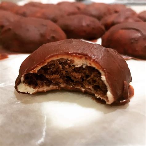 Copycat Devil's Food Cookie Cakes | Caroline's Keto Kitchen