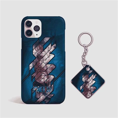 One Piece Luffy Textured Phone Cover – Bold & Grippy Design
