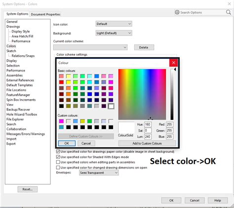 Image result for SolidWorks Color