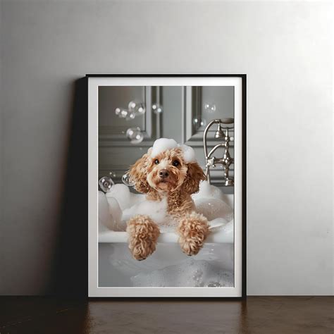 Image result for Cockapoo Puppy Bath