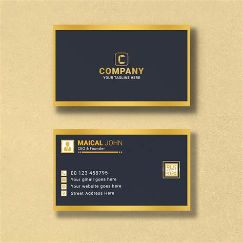 Business Card Design PSD 的图像结果