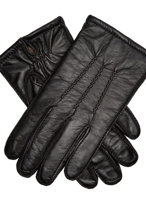 Classic Black Leather Gloves - Roderick Charles