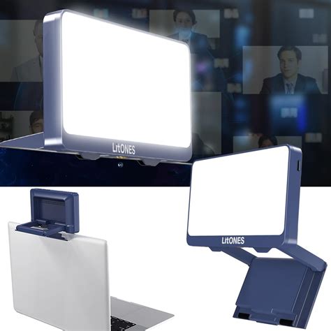 Foldable Business Video Conference Lighting, Webcam Light with ...