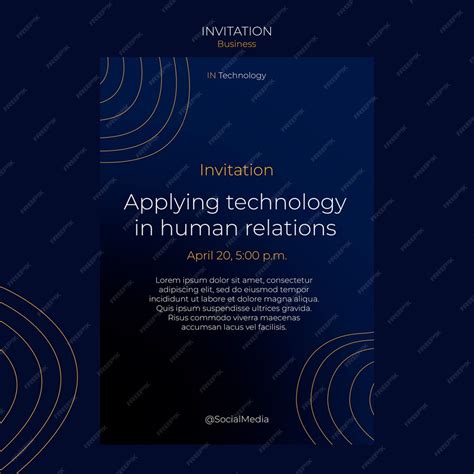Technology Graphics for Invitation Card 的图像结果
