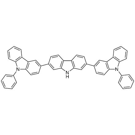 9,9''-Diphenyl-9H,9'H,9''H-3,2':7',3''-tercarbazole 1402543-31-0 ...