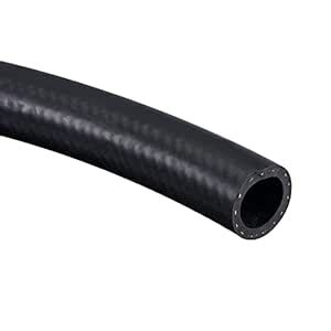 uxcell 15/16" ID Fuel Line Hose, 1 11/32" OD 5ft Oil Tubing Black for ...