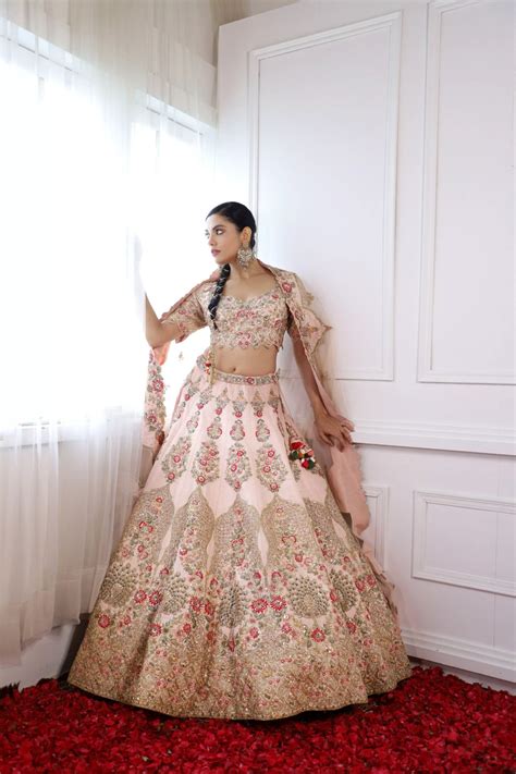 Pallavi Poddar - Jaipur Pink Lehenga Set - Elahe