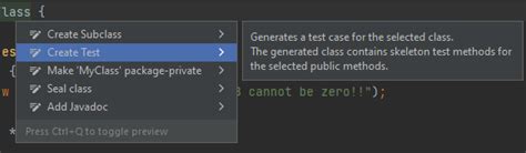 Image result for IntelliJ Tutorial Testing Windows