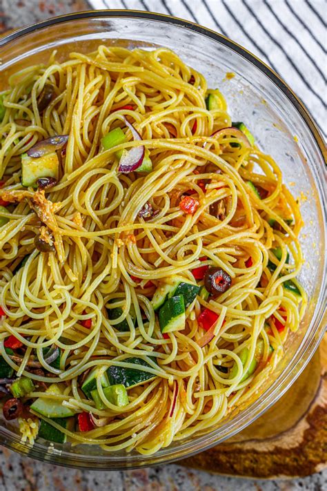 California spaghetti salad recipe – Artofit