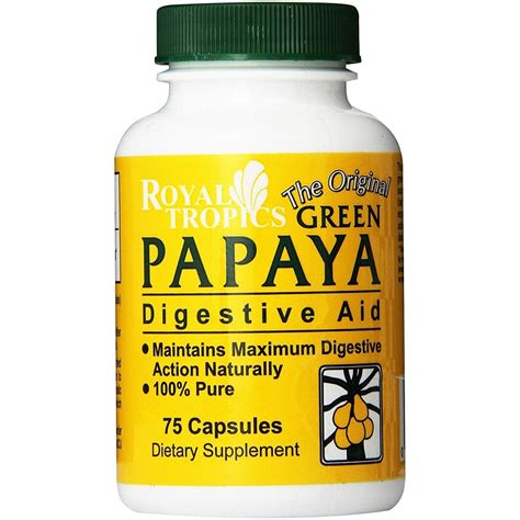 Green Papaya Digestive Enzymes 75 capsule