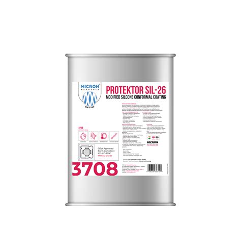 Silicone Conformal Coating, 5L | IPC-CC-830 PCB – Micron Aerosols™