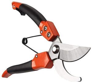 VEEDHAK Pruning Secateur - Sharp Blade, Heavy Duty Gardening Scissors ...