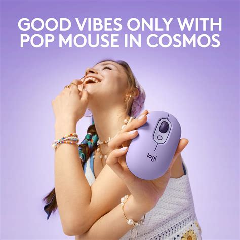 Buy Logitech POP Mouse, Wireless Mouse with Customizable Emojis ...