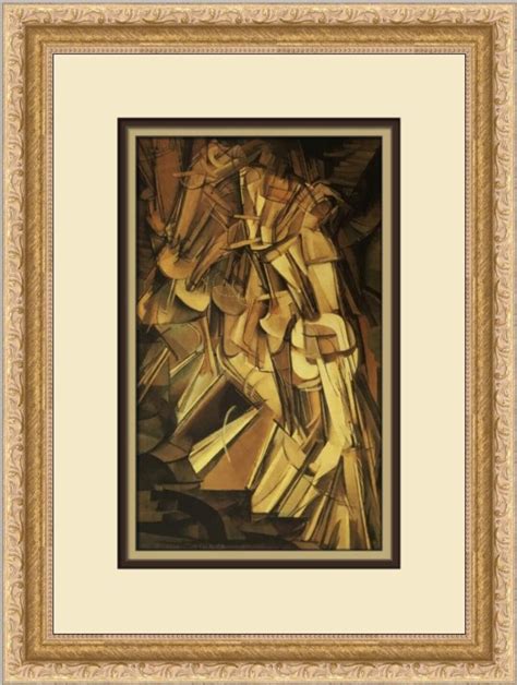 Marcel Duchamp Nude Descending a Staircase No.2 Custom Framed Print - Etsy