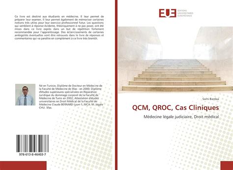 Amazon.in: Buy Qcm, qroc, cas cliniques - medecine legale judiciaire ...