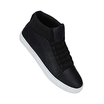 Allen Solly Mens Lace Up Casual Sneakers (Black_8) : Amazon.in: Fashion