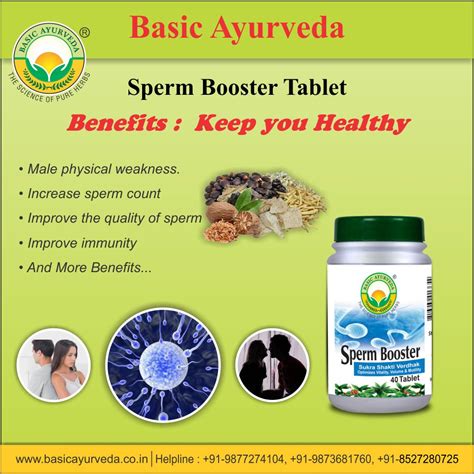 Basic Ayurveda Sperm Booster Sukra Shakti Vardhak (Optimize Vitality,