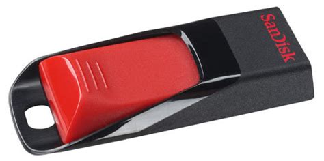 SanDisk Cruzer Edge 8GB USB 2.0 Pen Drive (Red/Black) : Amazon.in ...