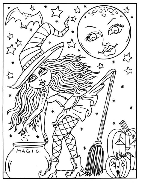 Hocus Pocus coloring pages - ColoringLib